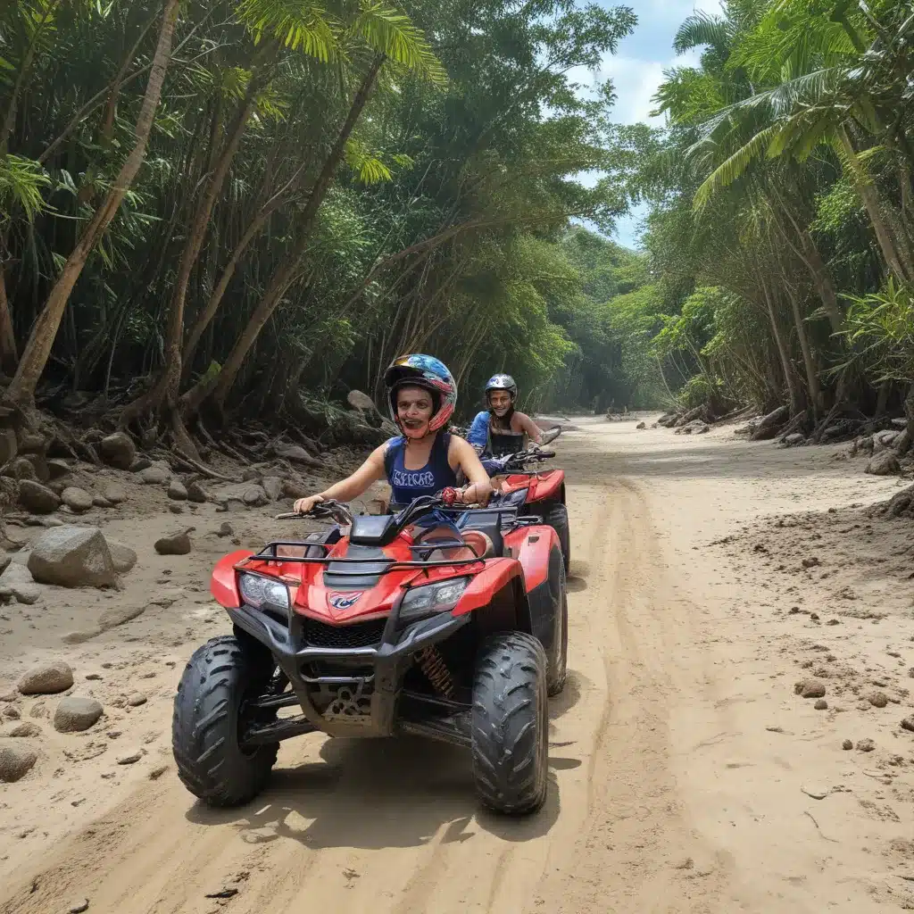 ATV Riding to Remote Beaches Near Puerto Galera
