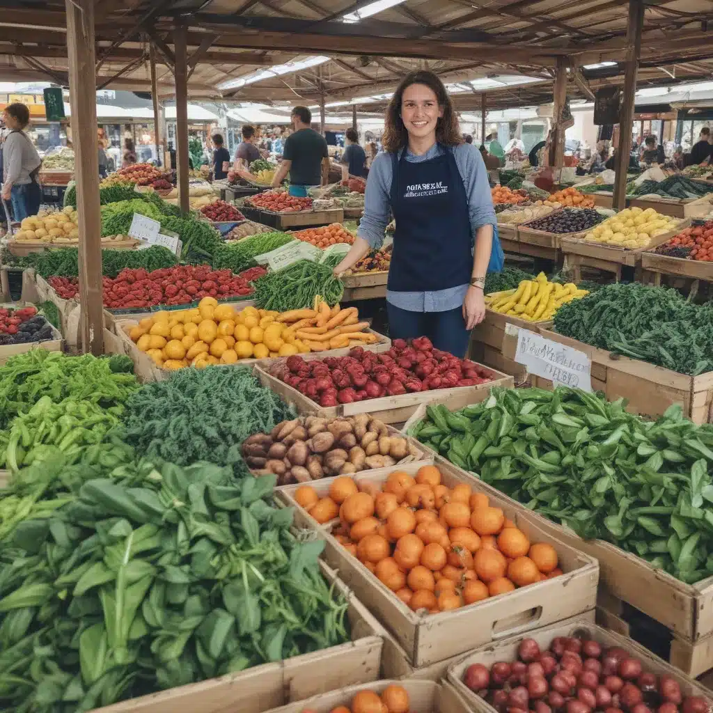 A Day at the Market: Choosing from Abundant Local Ingredients