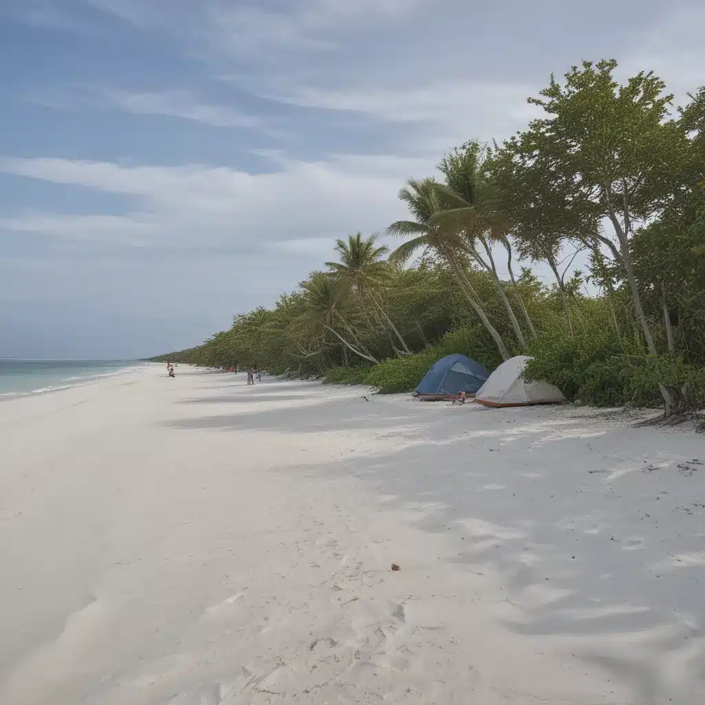 Camp along White Sand Beaches on Cuyo Island