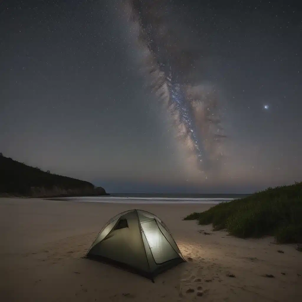 Camping Under the Stars on Remote Beaches