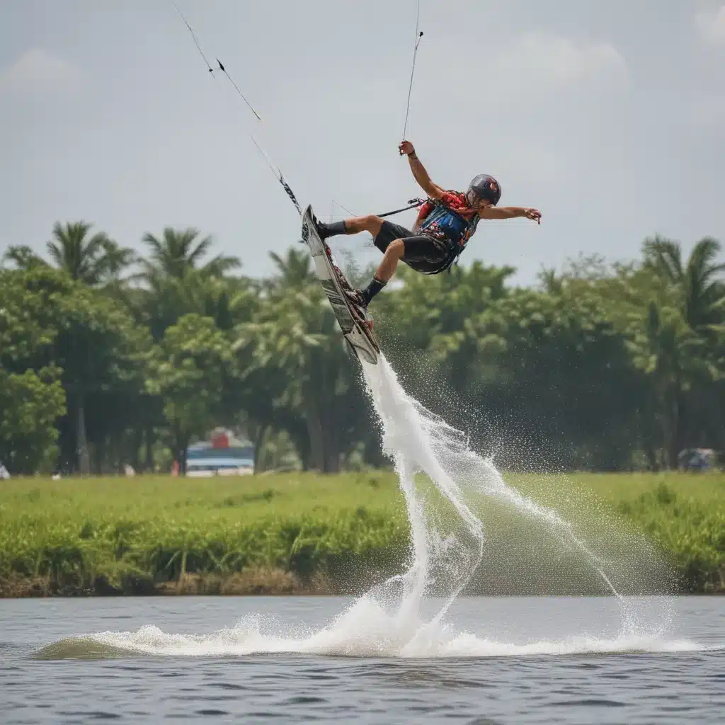 Catch Big Air Wakeboarding in CamSur Watersports Complex