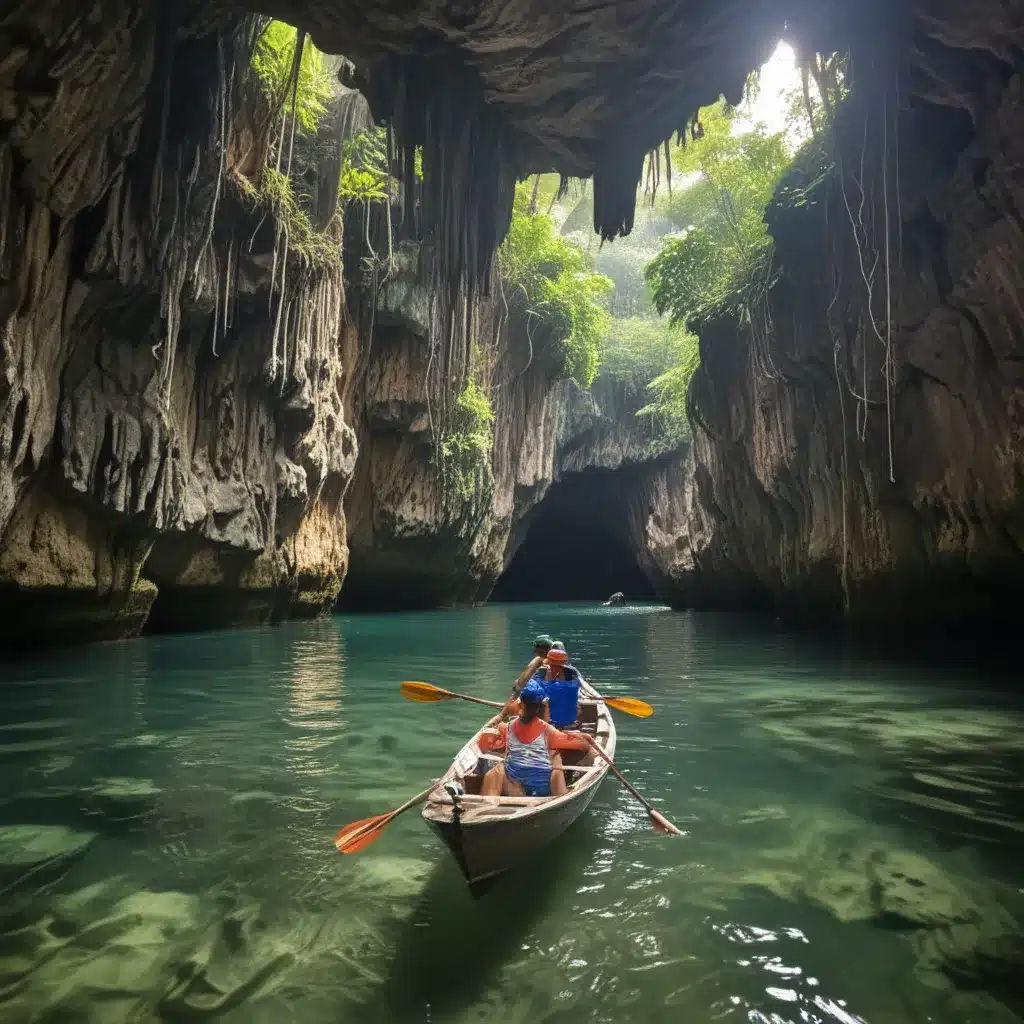 Explore Underground River by Boat in Palawan