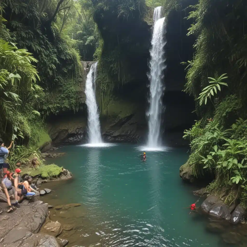 Find Hidden Waterfalls by Canyoning in Albay