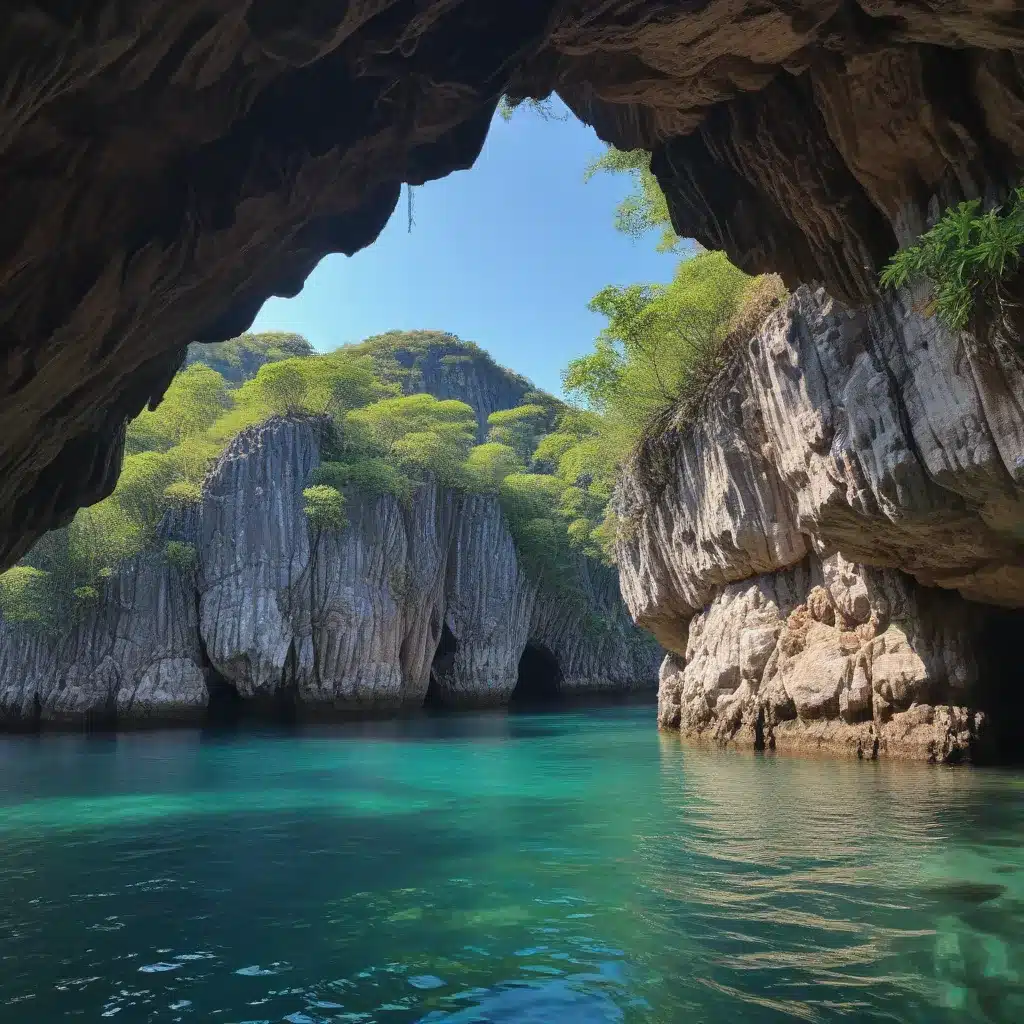 Hidden Caves and Cliffs of Coron
