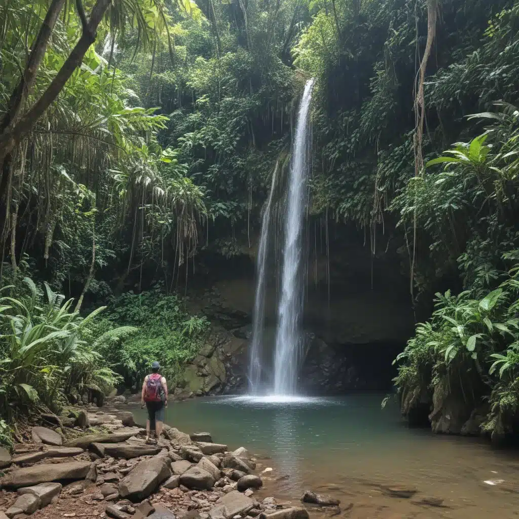 Hike to hidden waterfalls in Negros Oriental
