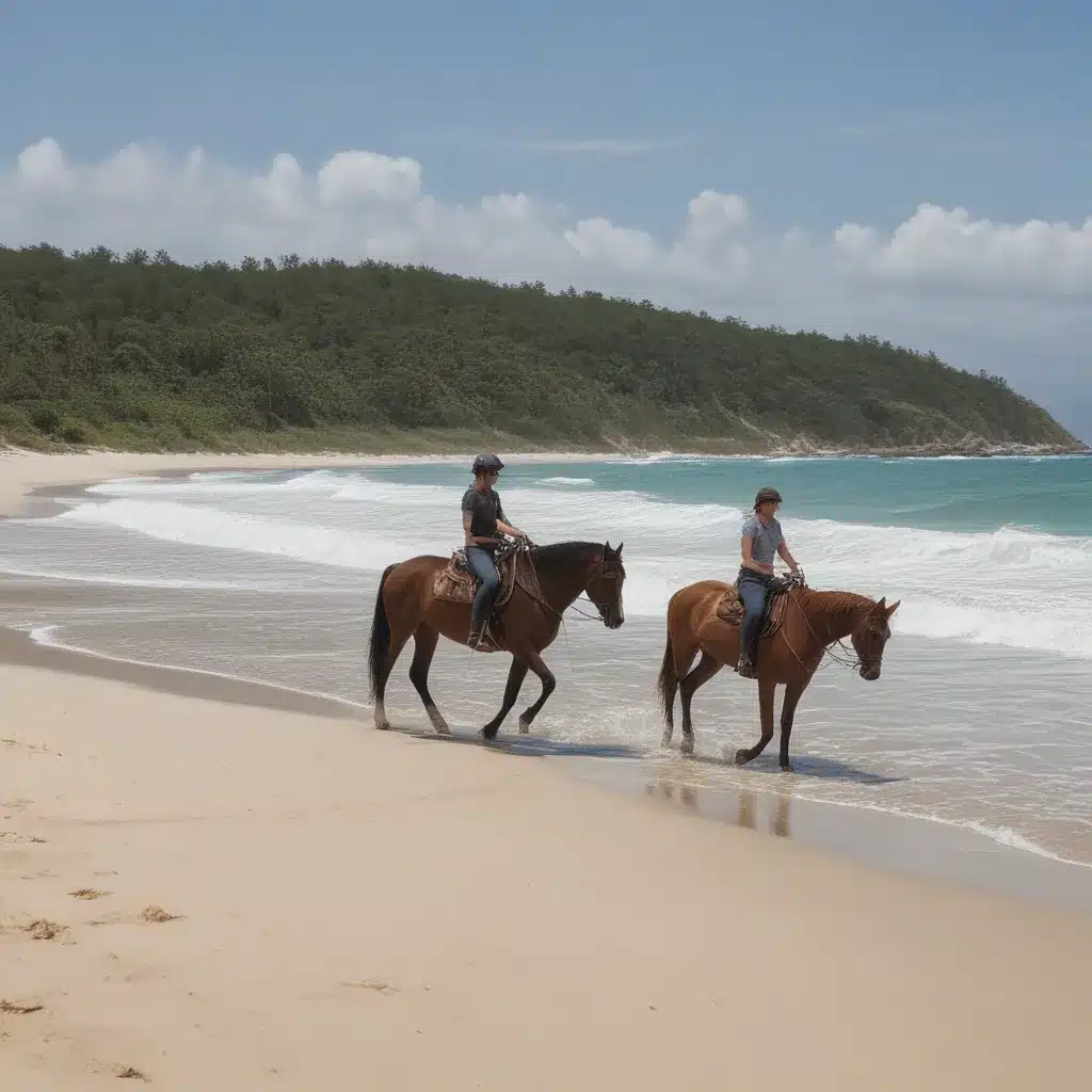 Horseback Riding Along Sandy Beaches
