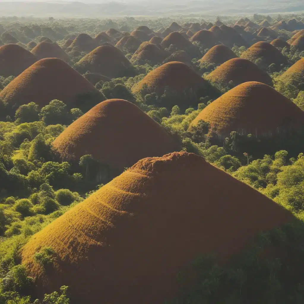 Marvel at Chocolate Hills in Bohol