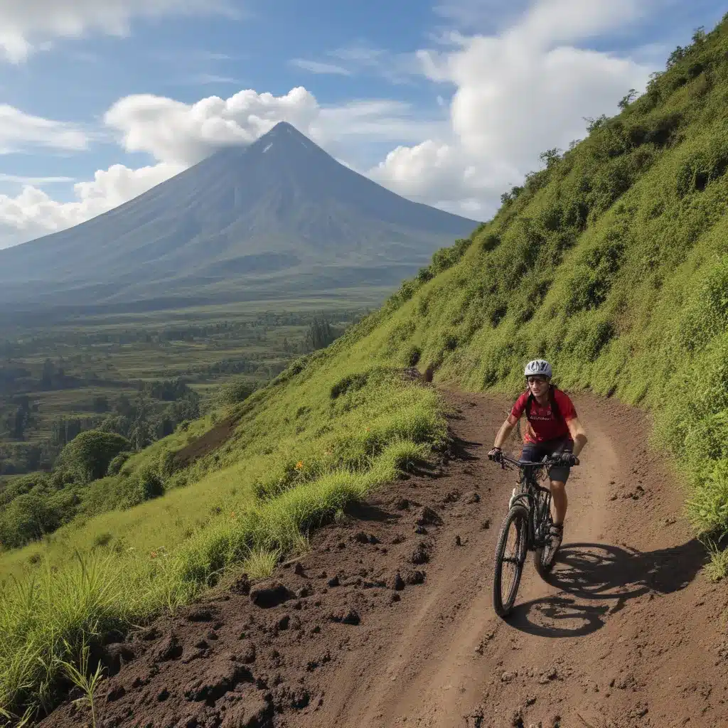 Mountain Biking Down Mayon Volcanos Slopes