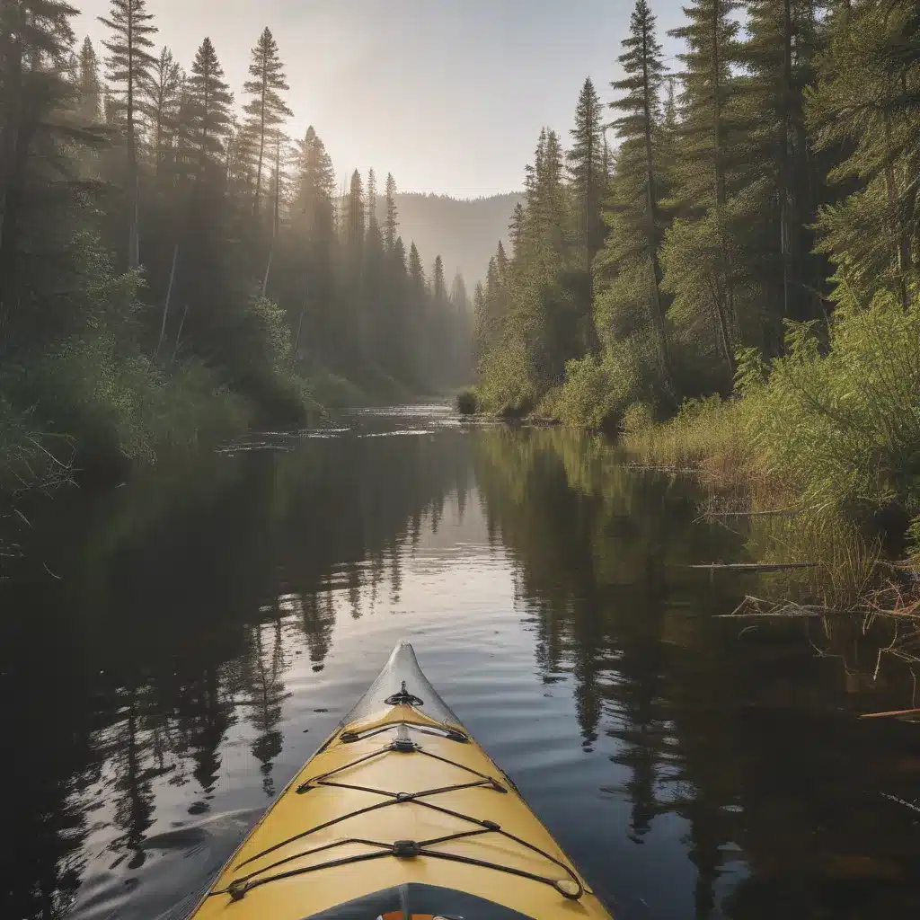 Paddle Through Untamed Wilderness