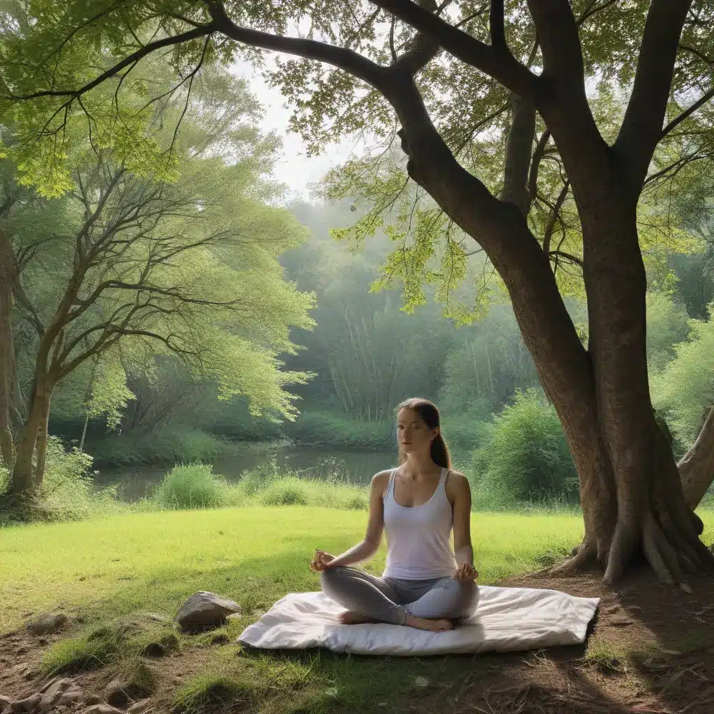 Relaxing at a Silent Eco-Meditation Retreat