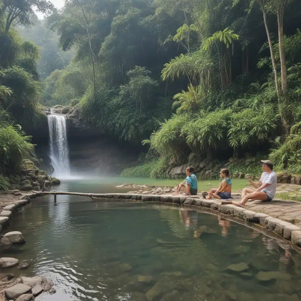 Relaxing in Hidden Bukidnon Hot Springs