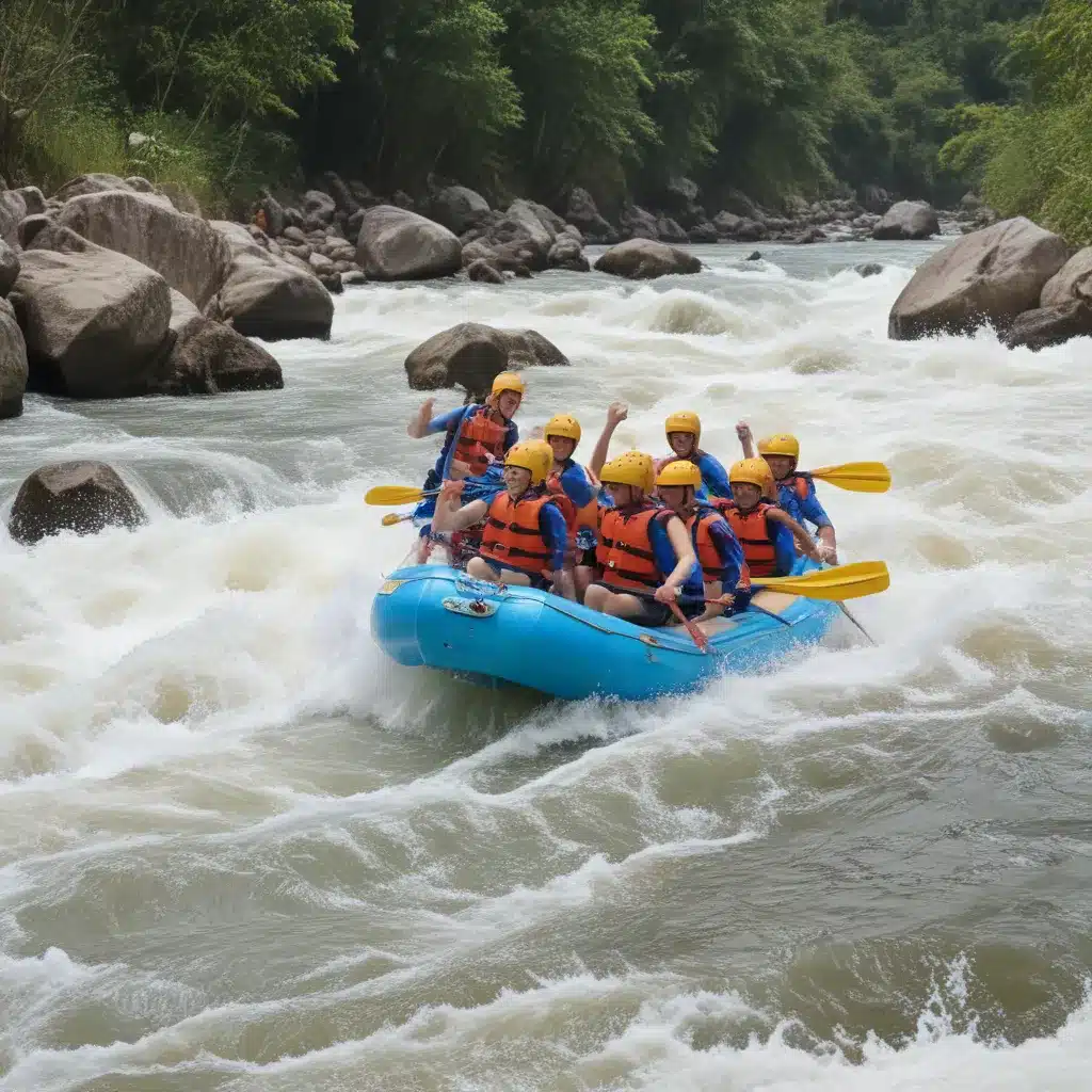 Shoot the Rapids While White Water Rafting in Cagayan de Oro