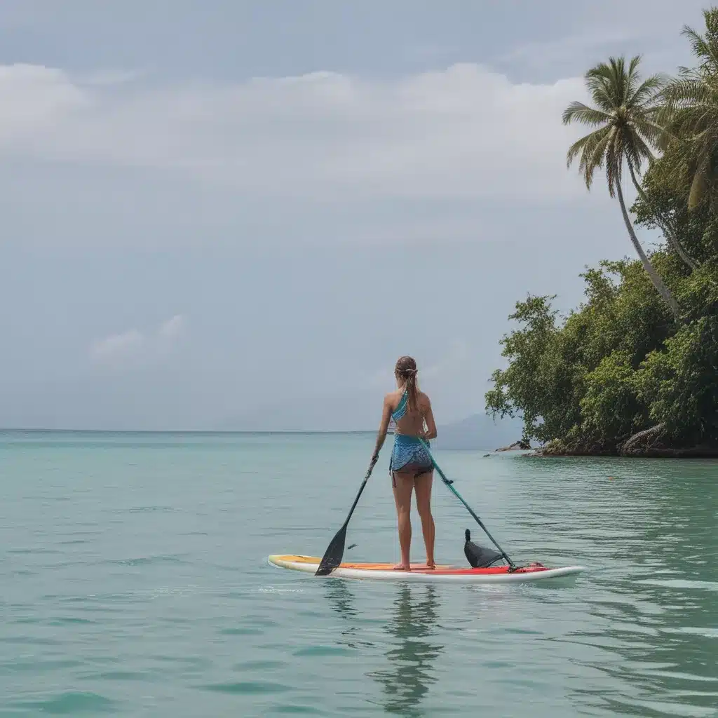 Stand Up Paddle Boarding in Boracay