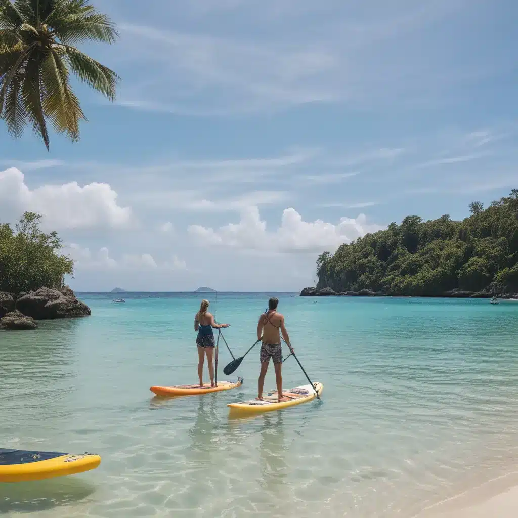 Stand Up Paddleboarding From Beach to Beach in Boracay