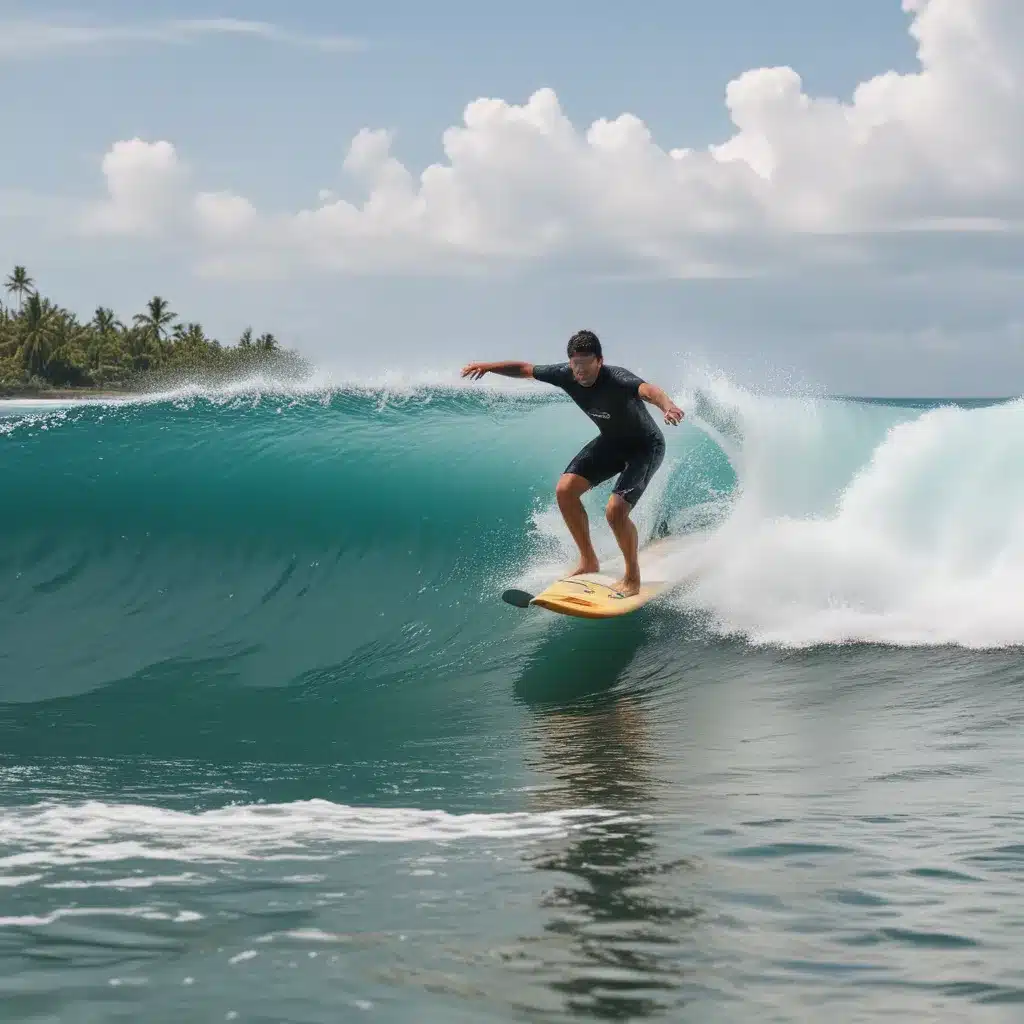Surfing At Cloud 9 In Siargao