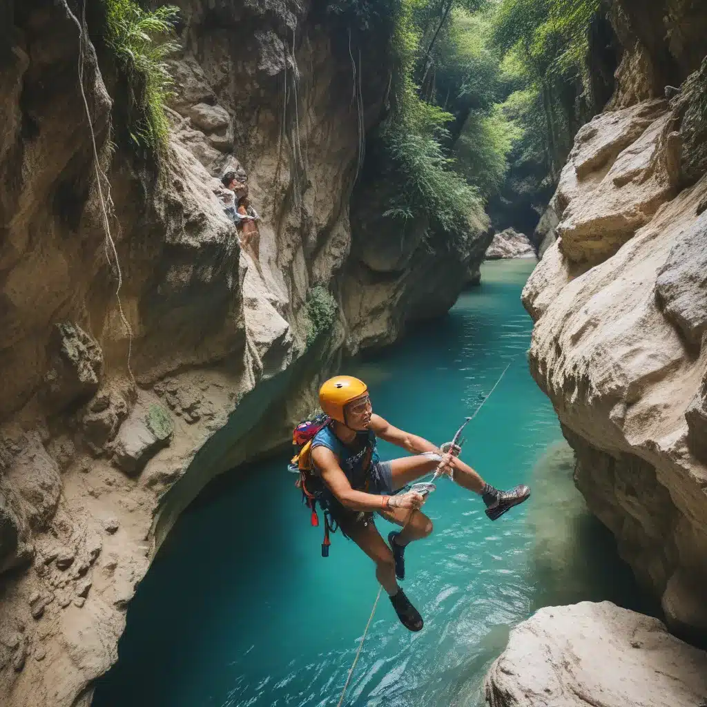 Take an Adrenaline Pumping Canyoneering Trip in Cebu