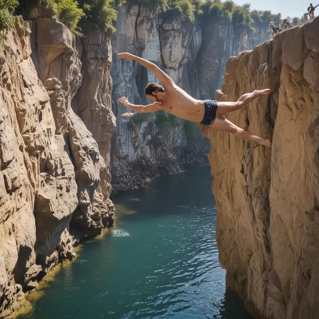 Take the Plunge Cliff Diving