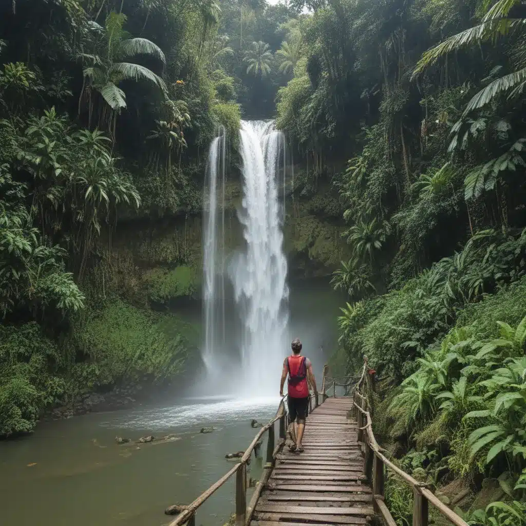 Trek to Magical Waterfalls Near Lake Sebu