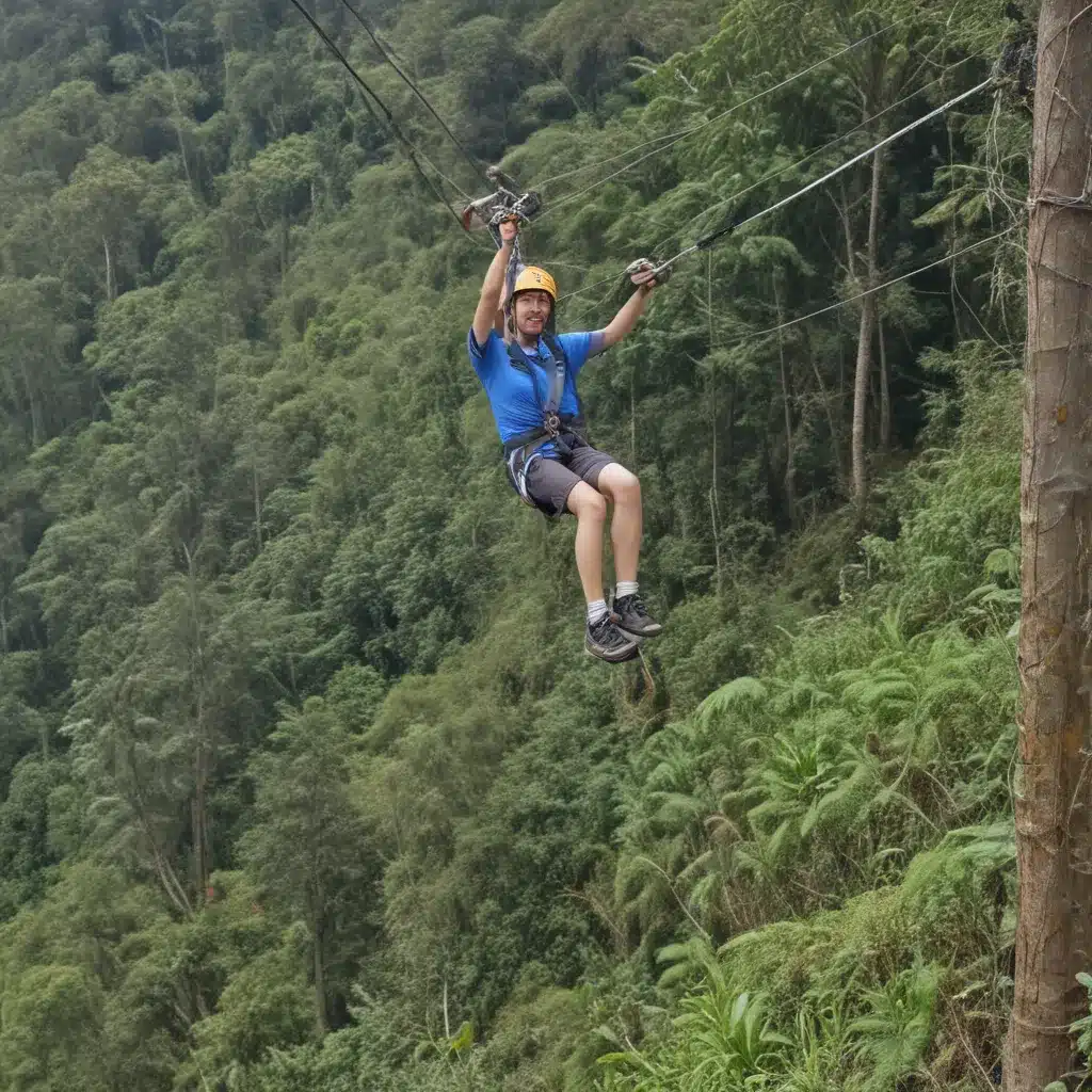 Ziplining From Mountain to Mountain in Bukidnon